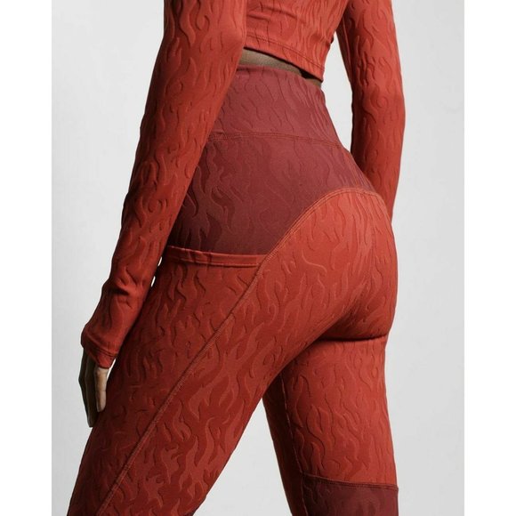 Twenty Montreal Flames 3D Leggings Medium Garnet\Furnace - Picture 4 of 8